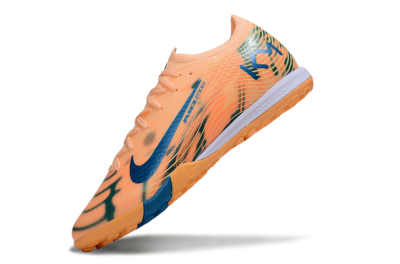 Nike Air Zoom Mercurial Vapor 16 Elite TF Artificial Turf Soccer Shoes - Pink/Blue/Yellow