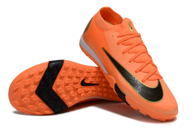 Nike Air Zoom Mercurial Vapor 16 Elite TF Artificial Turf Soccer Shoes - Red/Black/Gold