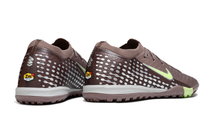 Nike Air Zoom Mercurial Vapor 16 Elite TF Artificial Turf Soccer Shoes - Brown/Yellow/Silver