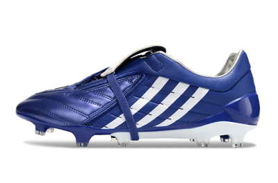 Adidas Predator Accelerator FG Firm Ground Soccer Cleats - Blue/White