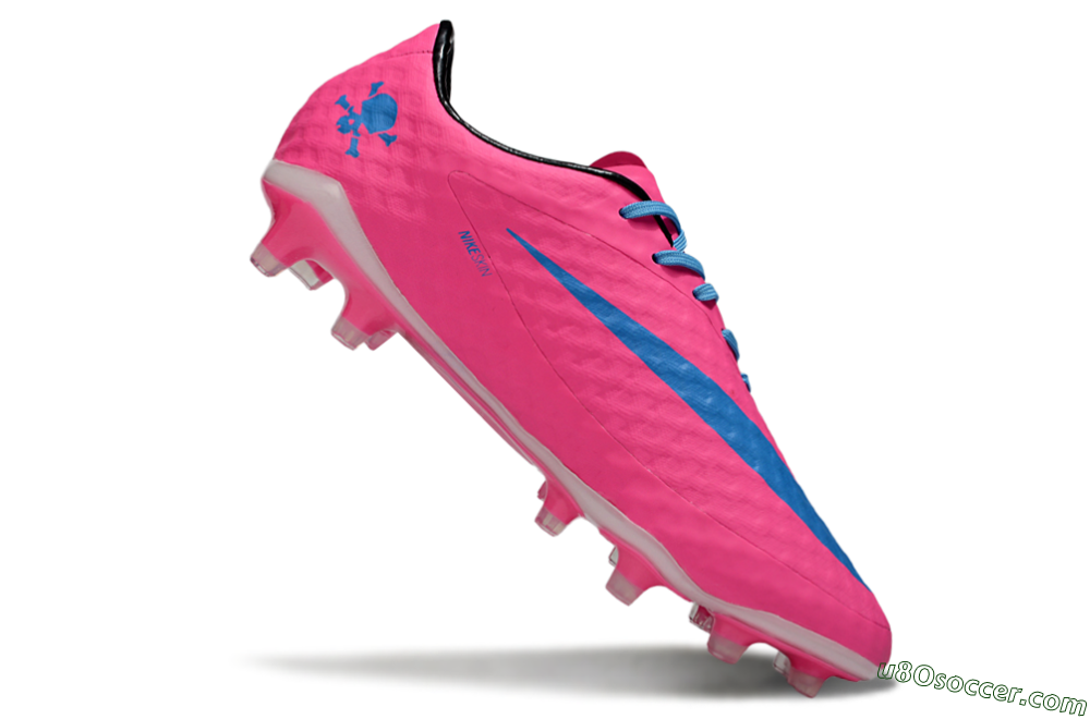 Nike Hypervenom Phantom Rgn SE FG Firm Ground Soccer Cleats - Pink/Blue/White 4