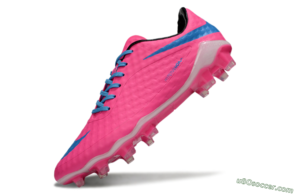 Nike Hypervenom Phantom Rgn SE FG Firm Ground Soccer Cleats - Pink/Blue/White 5