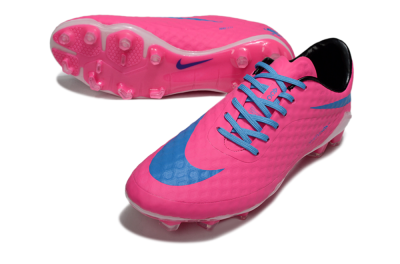 Nike Hypervenom Phantom Rgn SE FG Firm Ground Soccer Cleats - Pink/Blue/White
