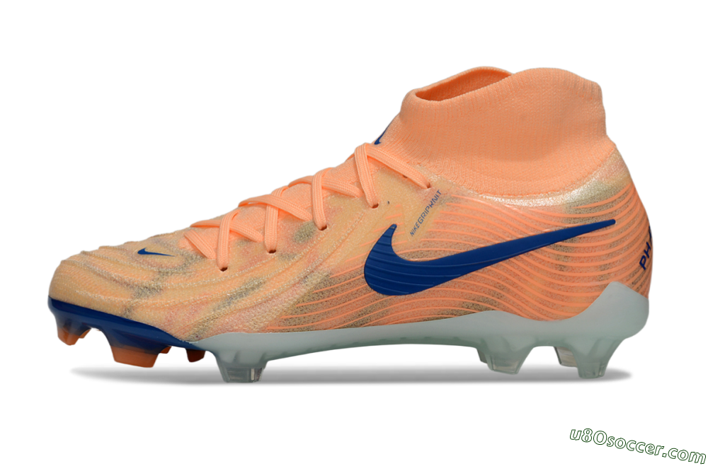 Nike Phantom Luna Elite FG Firm Ground Soccer Cleats - Pink/Blue 2