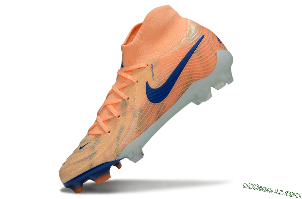 Nike Phantom Luna Elite FG Firm Ground Soccer Cleats - Pink/Blue 5