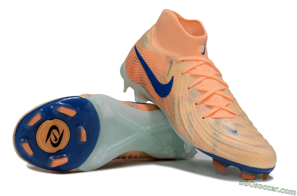 Nike Phantom Luna Elite FG Firm Ground Soccer Cleats - Pink/Blue 0