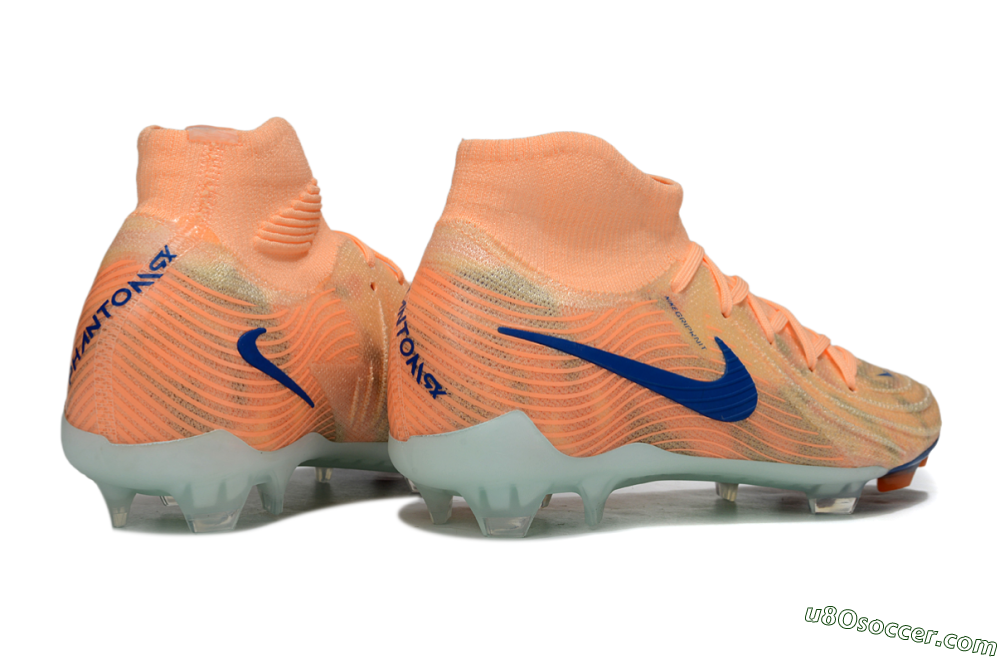 Nike Phantom Luna Elite FG Firm Ground Soccer Cleats - Pink/Blue 6