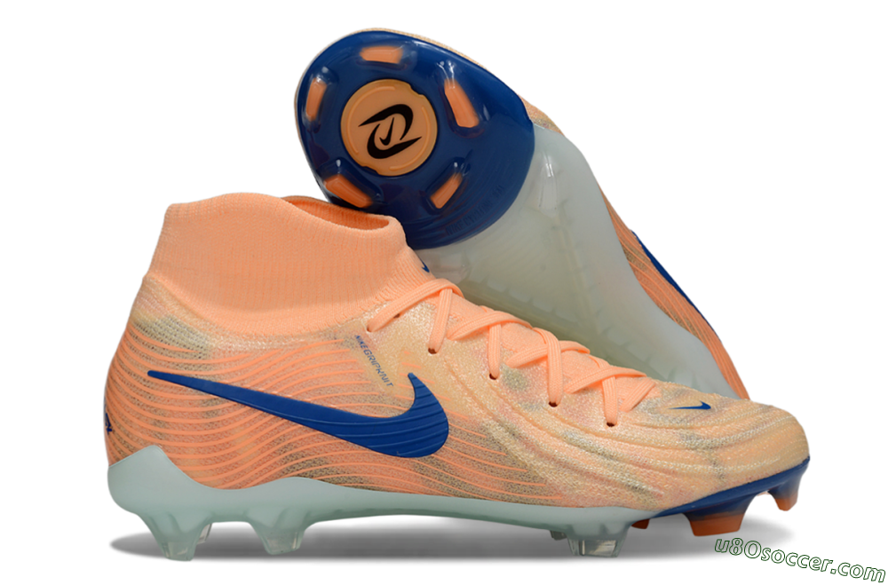 Nike Phantom Luna Elite FG Firm Ground Soccer Cleats - Pink/Blue 1
