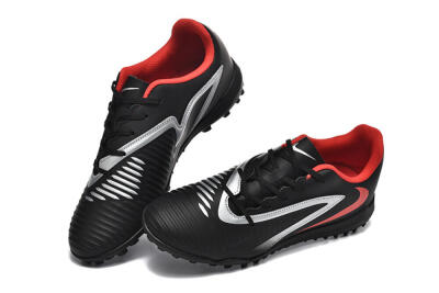 Nike Phantom 6 Elite TF Artificial Turf Soccer Shoes - Blue/Silver/Red