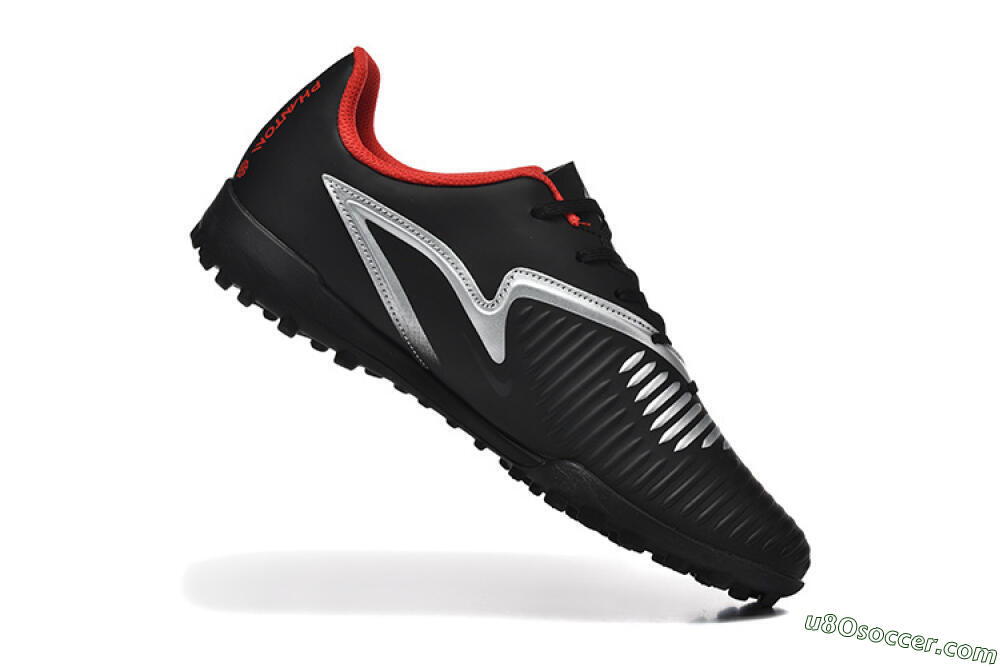 Nike Phantom 6 Elite TF Artificial Turf Soccer Shoes - Blue/Silver/Red 7
