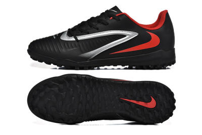 Nike Phantom 6 Elite TF Artificial Turf Soccer Shoes - Blue/Silver/Red
