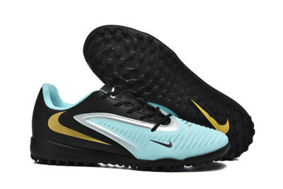 Nike Phantom 6 Elite TF Artificial Turf Soccer Shoes - Jade/Silver/Black