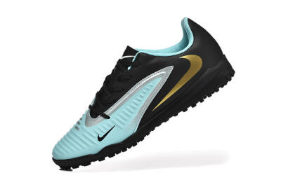 Nike Phantom 6 Elite TF Artificial Turf Soccer Shoes - Jade/Silver/Black