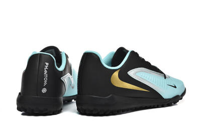 Nike Phantom 6 Elite TF Artificial Turf Soccer Shoes - Jade/Silver/Black