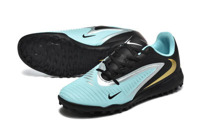 Nike Phantom 6 Elite TF Artificial Turf Soccer Shoes - Jade/Silver/Black