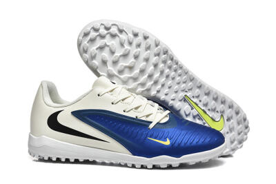 Nike Phantom 6 Elite TF Artificial Turf Soccer Shoes - Blue/White/Black