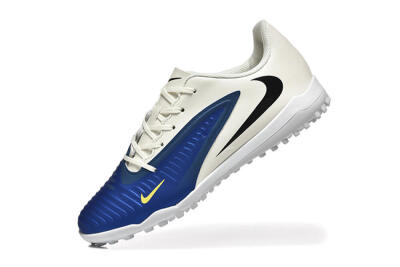 Nike Phantom 6 Elite TF Artificial Turf Soccer Shoes - Blue/White/Black