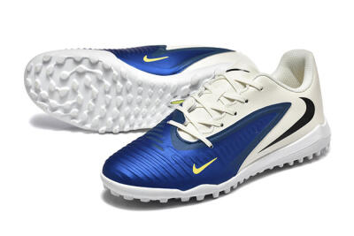 Nike Phantom 6 Elite TF Artificial Turf Soccer Shoes - Blue/White/Black