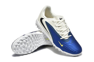 Nike Phantom 6 Elite TF Artificial Turf Soccer Shoes - Blue/White/Black