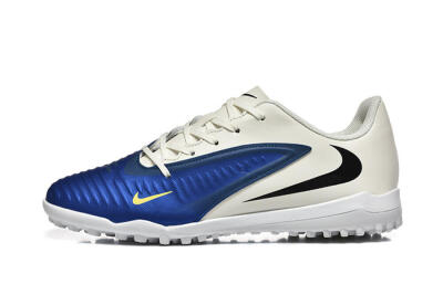 Nike Phantom 6 Elite TF Artificial Turf Soccer Shoes - Blue/White/Black