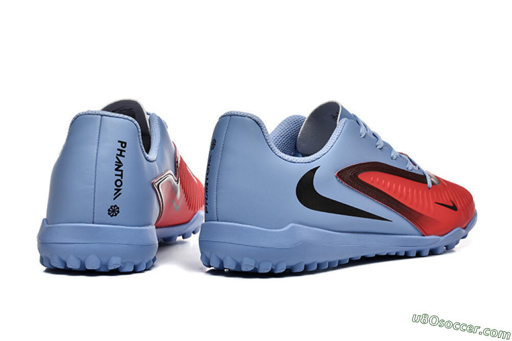 Nike Phantom 6 Elite TF Artificial Turf Soccer Shoes - Red/Blue/Black 9