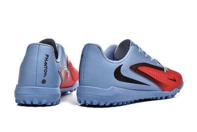 Nike Phantom 6 Elite TF Artificial Turf Soccer Shoes - Red/Blue/Black