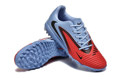 Nike Phantom 6 Elite TF Artificial Turf Soccer Shoes - Red/Blue/Black