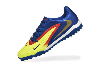 Nike Phantom 6 Elite TF Artificial Turf Soccer Shoes - Yellow/Red/Blue