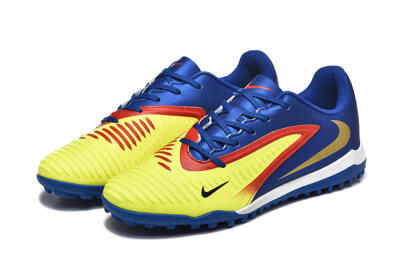 Nike Phantom 6 Elite TF Artificial Turf Soccer Shoes - Yellow/Red/Blue