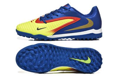 Nike Phantom 6 Elite TF Artificial Turf Soccer Shoes - Yellow/Red/Blue