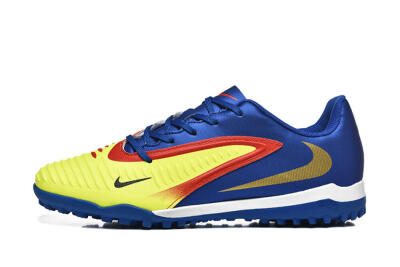 Nike Phantom 6 Elite TF Artificial Turf Soccer Shoes - Yellow/Red/Blue