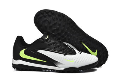 Nike Phantom 6 Elite TF Artificial Turf Soccer Shoes - White/Black/Yellow
