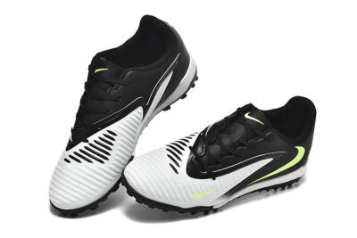 Nike Phantom 6 Elite TF Artificial Turf Soccer Shoes - White/Black/Yellow