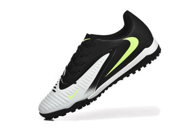 Nike Phantom 6 Elite TF Artificial Turf Soccer Shoes - White/Black/Yellow