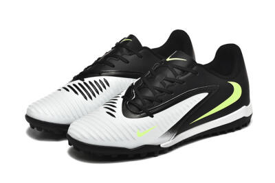 Nike Phantom 6 Elite TF Artificial Turf Soccer Shoes - White/Black/Yellow