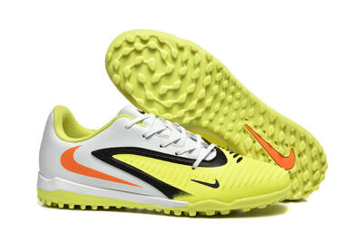 Nike Phantom 6 Elite TF Artificial Turf Soccer Shoes - Yellow/White/Red
