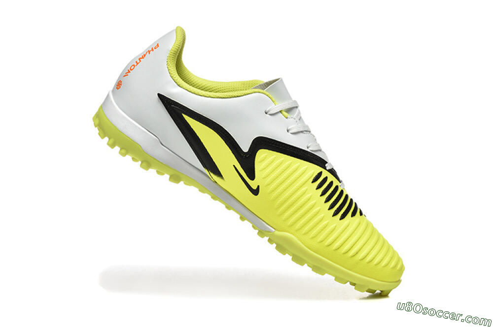 Nike Phantom 6 Elite TF Artificial Turf Soccer Shoes - Yellow/White/Red 7