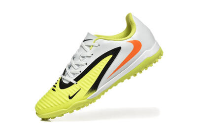 Nike Phantom 6 Elite TF Artificial Turf Soccer Shoes - Yellow/White/Red