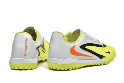Nike Phantom 6 Elite TF Artificial Turf Soccer Shoes - Yellow/White/Red