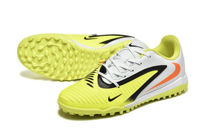 Nike Phantom 6 Elite TF Artificial Turf Soccer Shoes - Yellow/White/Red