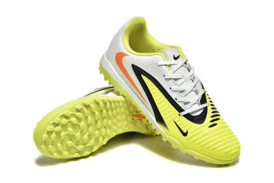 Nike Phantom 6 Elite TF Artificial Turf Soccer Shoes - Yellow/White/Red