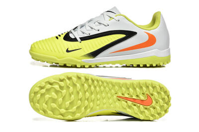 Nike Phantom 6 Elite TF Artificial Turf Soccer Shoes - Yellow/White/Red