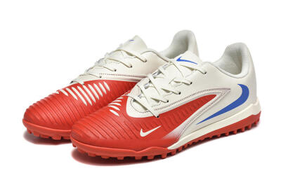 Nike Phantom 6 Elite TF Artificial Turf Soccer Shoes - Red/White/Blue