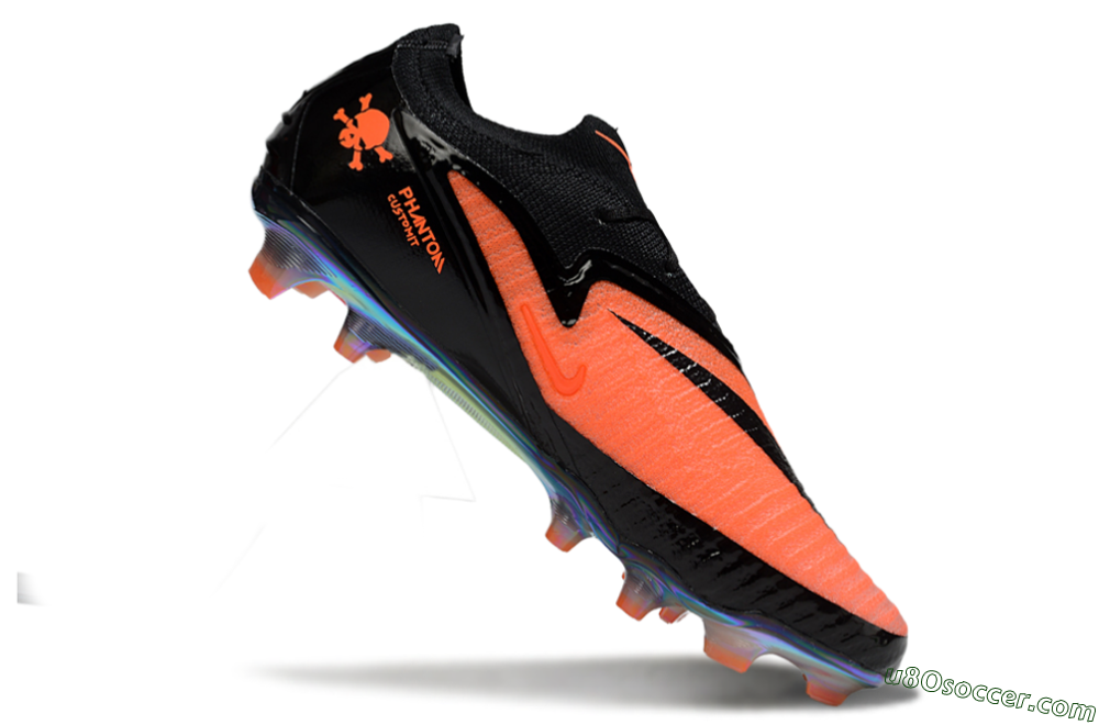 Nike Phantom 6 Elite FG Firm Ground Soccer Cleats - Pink/Black/Gold 5