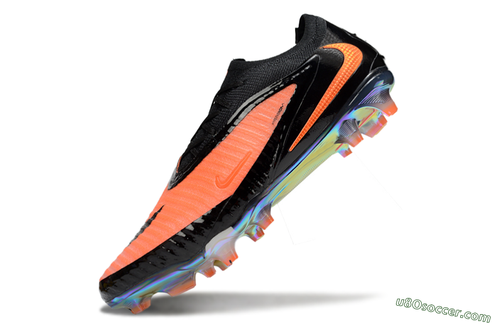 Nike Phantom 6 Elite FG Firm Ground Soccer Cleats - Pink/Black/Gold 6