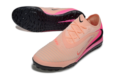 Nike Phantom 6 Elite TF Artificial Turf Soccer Shoes - Pink/Black/Red