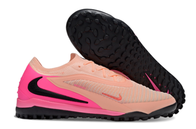 Nike Phantom 6 Elite TF Artificial Turf Soccer Shoes - Pink/Black/Red