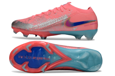 Nike Air Zoom Mercurial Vapor 16 Elite FG Firm Ground Soccer Cleats - Red/Silver/Blue