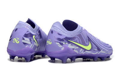 Nike Phantom GX 2 Elite AG Artificial Grass Soccer Cleats - Purple/Yellow