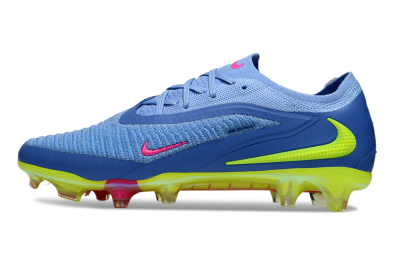 Nike Phantom 6 Elite FG Firm Ground Soccer Cleats - Blue/Pink/Yellow